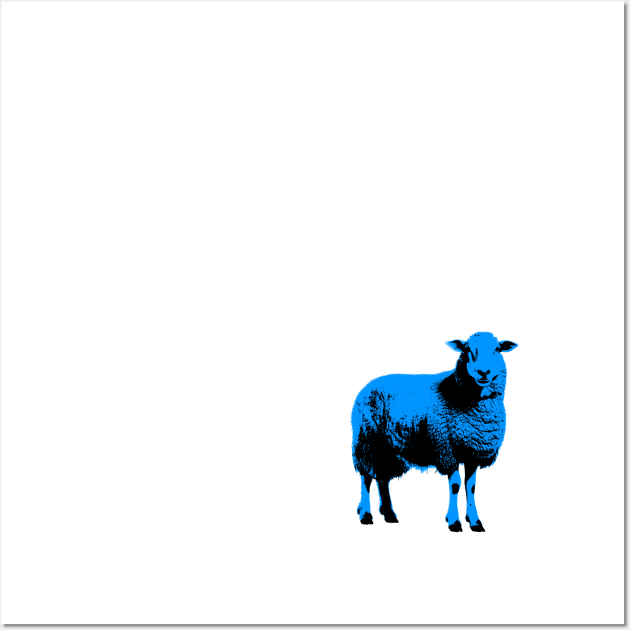 KLF and blue sheep Wall Art by Stupiditee